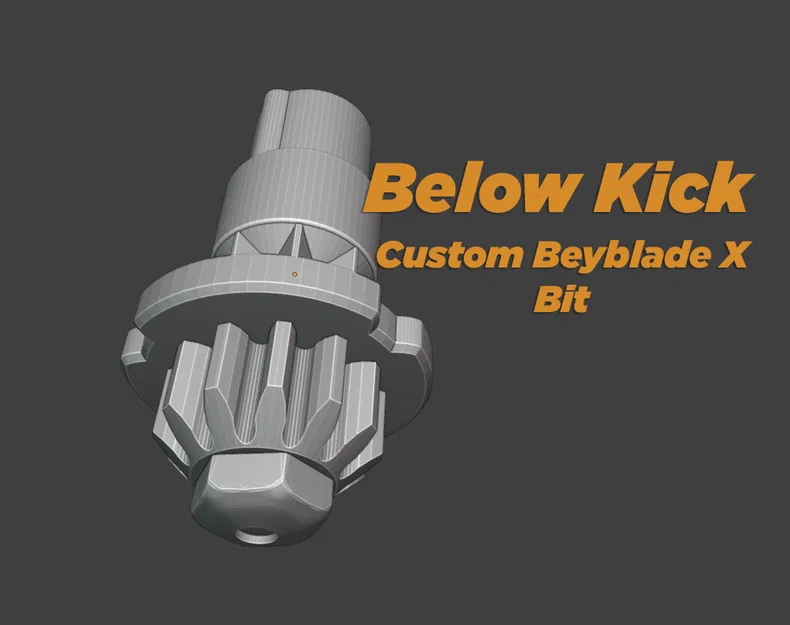 Beyblade X Custom Bit: Below Kick - Image 1