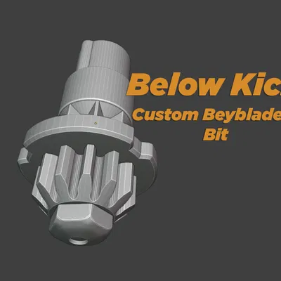 Beyblade X Custom Bit: Below Kick