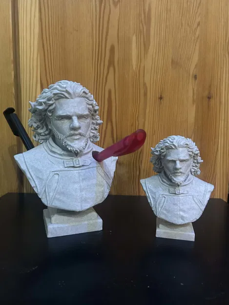 Jon Snow – Tượng Bán Thân Để Bút - Image 2