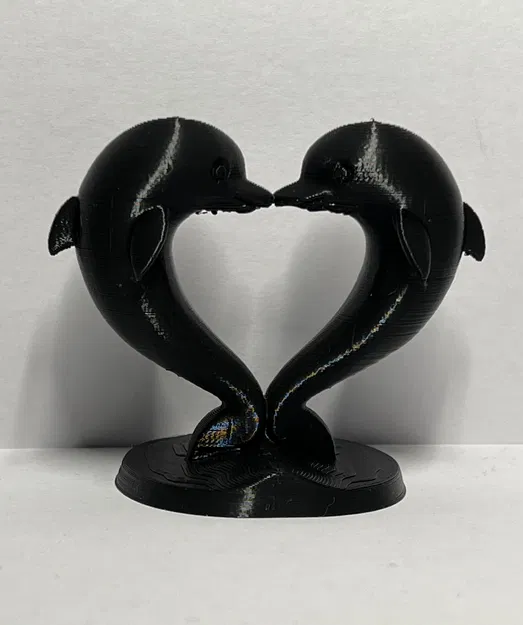 Cặp Cá Heo Yêu Thương (Loving Dolphins) - Image 3