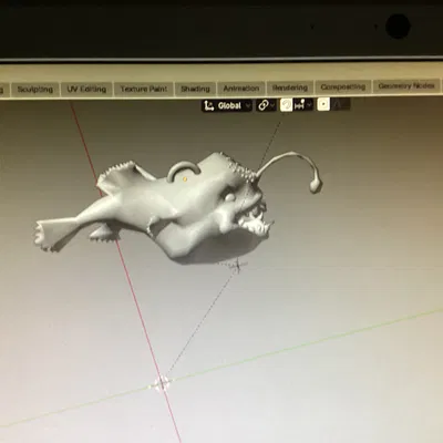 Móc khóa Animal Company Angler