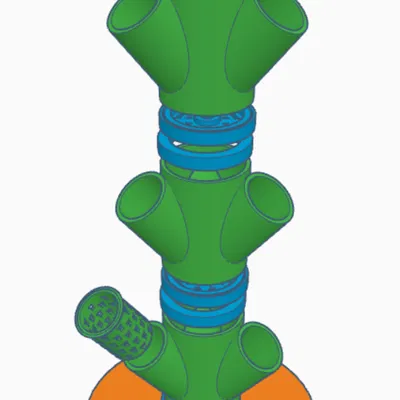 Giá đỡ aquaponic dọc điều khiển bằng micro:bit