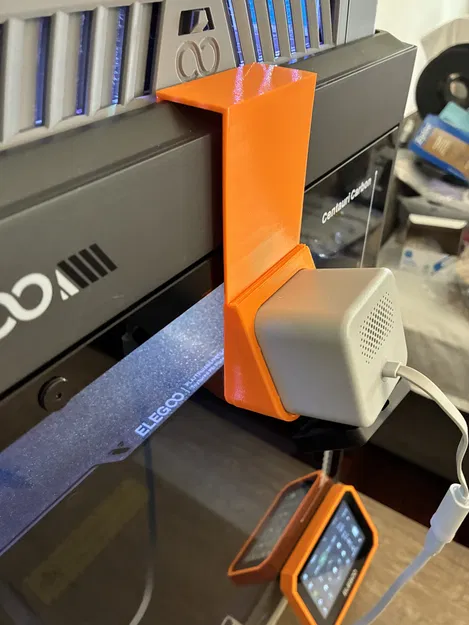 Giá treo camera Wyze V4 cho Elegoo Centauri Carbon (đóng kín cửa kính) - Image 4