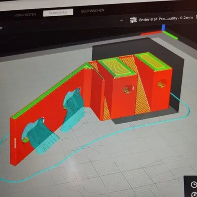 Giá đỡ/bracket màn hình Ender 3 S1 Pro (display holder)