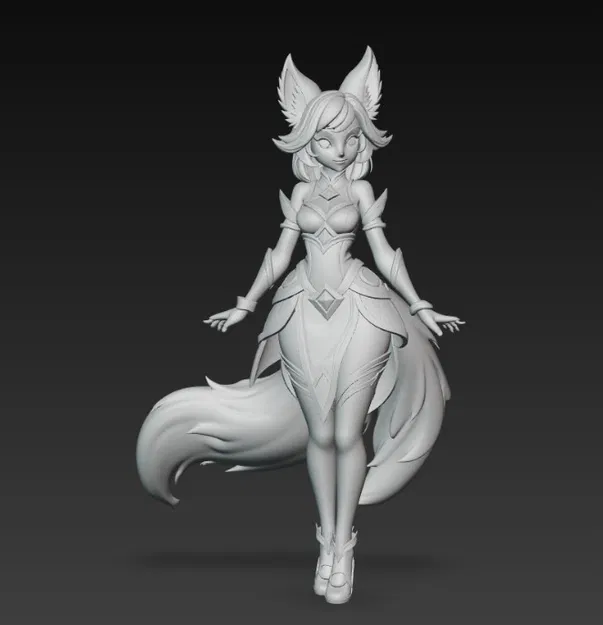 Cô bé cáo dễ thương (Cute Fox Girl) - Image 3