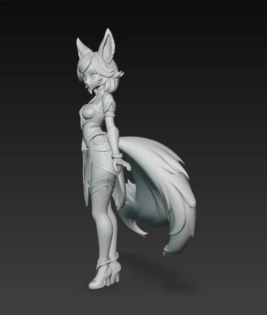 Cô bé cáo dễ thương (Cute Fox Girl) - Image 4