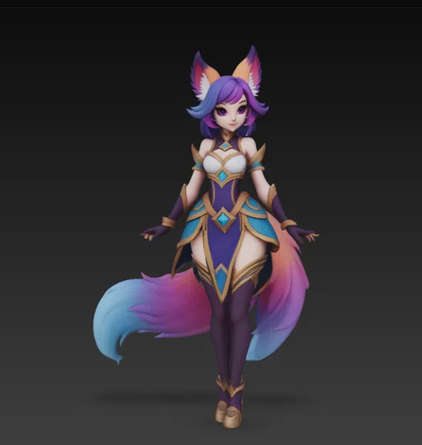 Cô bé cáo dễ thương (Cute Fox Girl) - Image 5