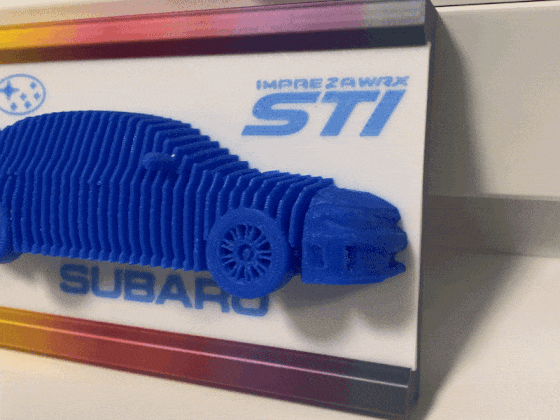 Mô hình layered Subaru Impreza WRX - Thumbnail 2