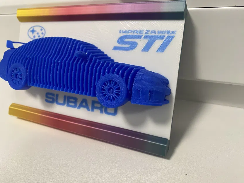 Mô hình layered Subaru Impreza WRX - Image 4
