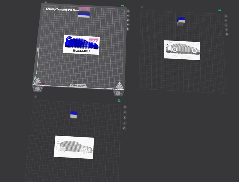 Mô hình layered Subaru Impreza WRX - Image 6