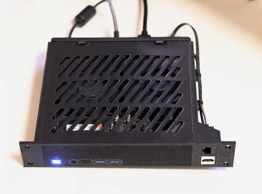 Rack mount 10" cho Minisforum MS-01/MS-A1/MS-A2/MS-R1 (1U) - Image 2