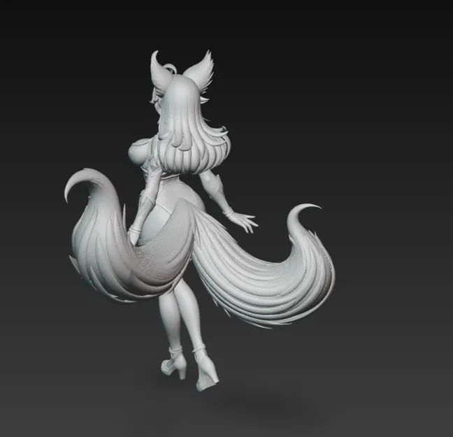 Cô gái cáo với 2 đuôi - Image 2