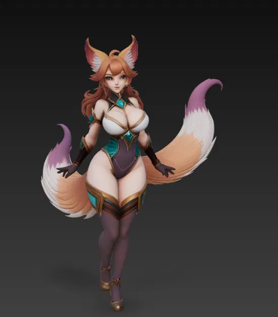 Cô gái cáo với 2 đuôi - Image 3