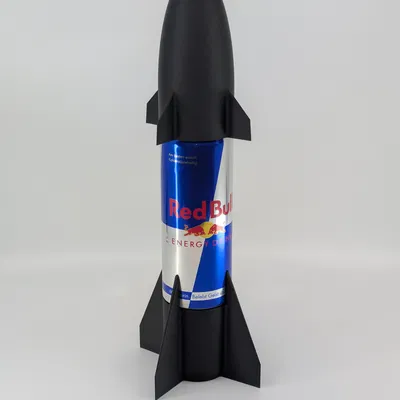 Giá Đỡ Lon Hình Tên Lửa - Stand Trưng Bày Lon Slim 250ml