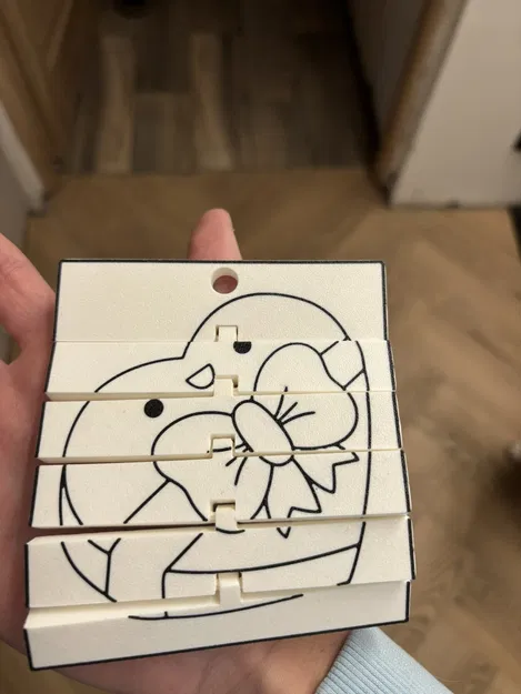 Valentine Puzzle Decor – Mặt treo trang trí dạng puzzle chủ đề trái tim - Image 2