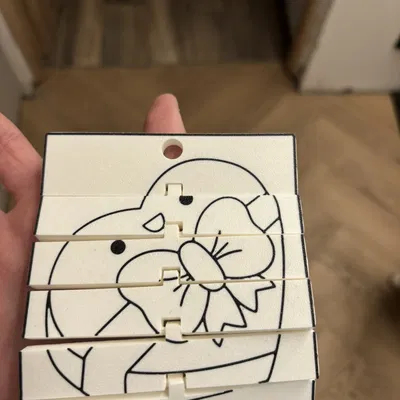 Valentine Puzzle Decor – Mặt treo trang trí dạng puzzle chủ đề trái tim