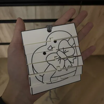 Valentine Puzzle Decor – Mặt treo trang trí dạng puzzle chủ đề trái tim