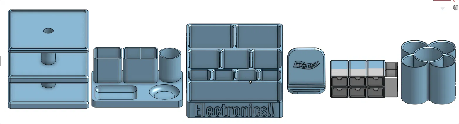 Các Mẫu Organizer Bàn Làm Việc Khác Nhau - Image 1