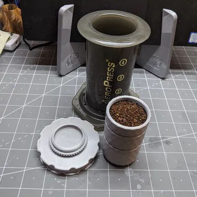 Bộ phụ kiện du lịch cho Aeropress (Aeropress travel companion)