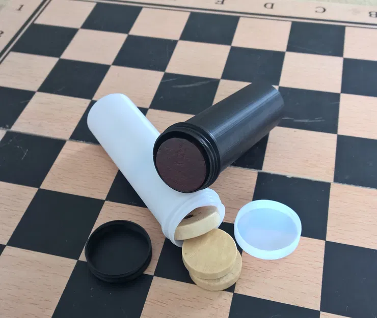 Hộp đựng quân Backgammon (in vase mode) - Image 1