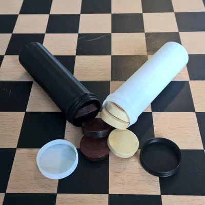 Hộp đựng quân Backgammon (in vase mode)