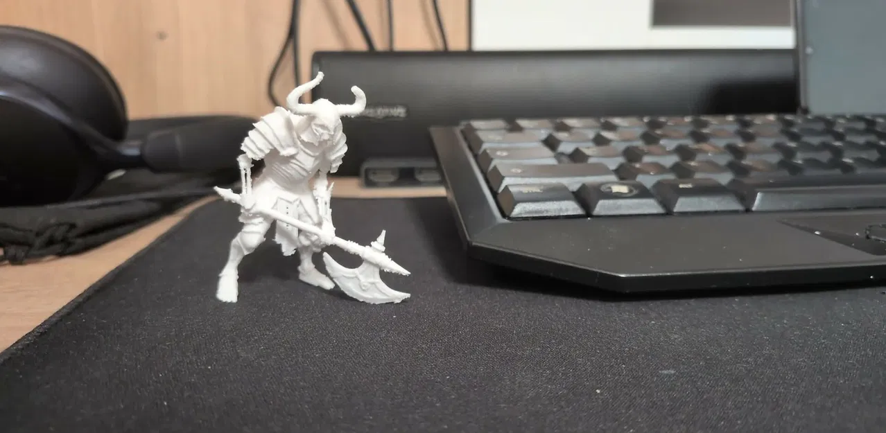 Minotaur Skeleton - DnD mini (Tượng xương Minotaur cho TTRPG) - Image 3