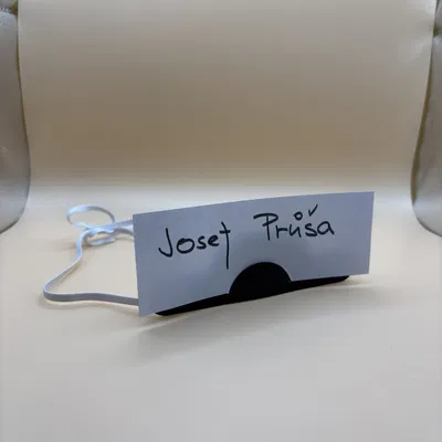 Čelovka / Heads UP - Giá đỡ thẻ đeo trán