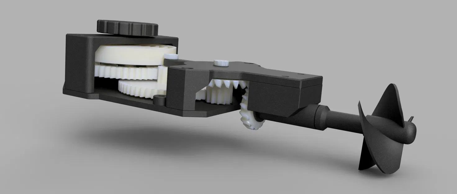 Thuyền bồn tắm lên cót V5 + benchmark test (wind-up Bathtub Boat V5) - Image 4