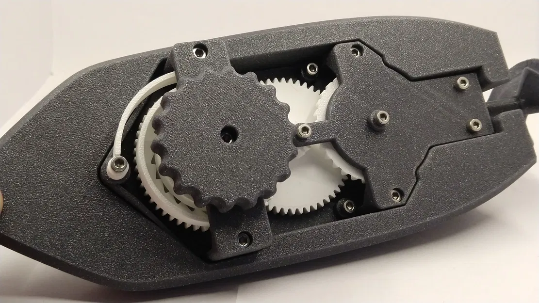 Thuyền bồn tắm lên cót V5 + benchmark test (wind-up Bathtub Boat V5) - Image 7