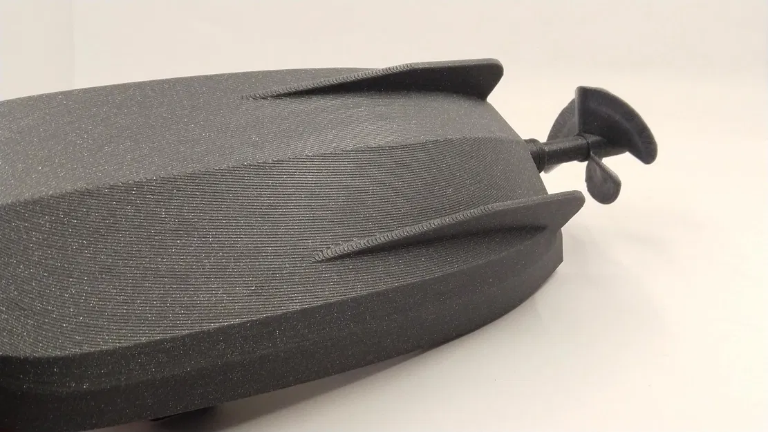 Thuyền bồn tắm lên cót V5 + benchmark test (wind-up Bathtub Boat V5) - Image 8