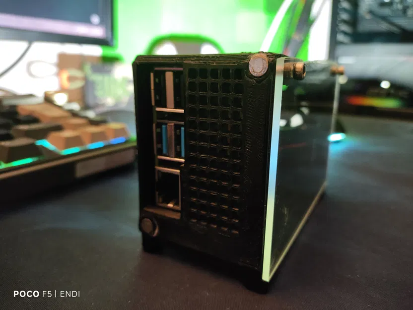 Case PC cho Raspberry Pi 4 Model B (có ngàm gắn quạt) - Image 13