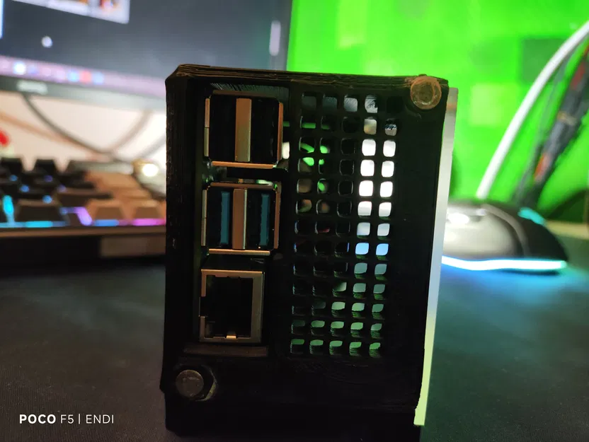 Case PC cho Raspberry Pi 4 Model B (có ngàm gắn quạt) - Image 16