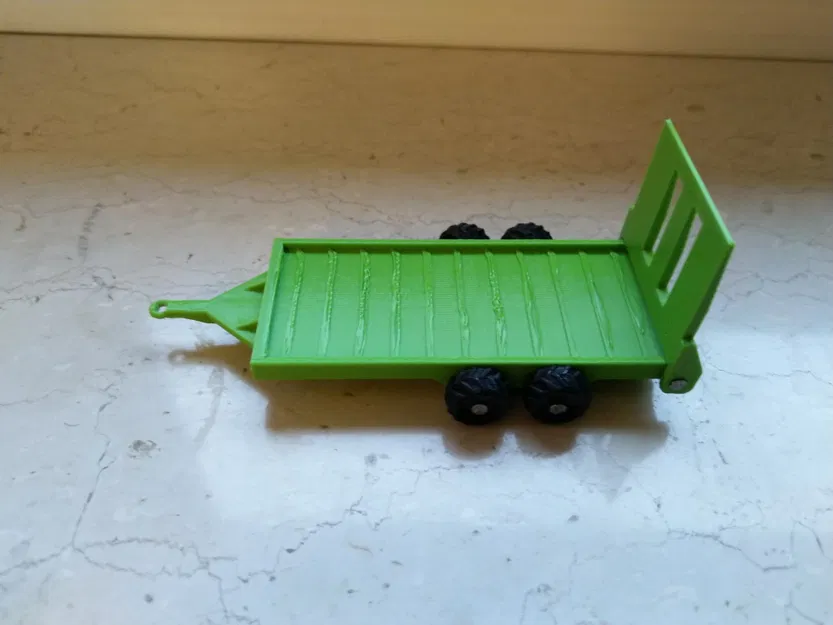 Rơ-moóc Hot Wheels Matchbox 1:64 (Phiên bản bản lề chắc hơn) - Image 1