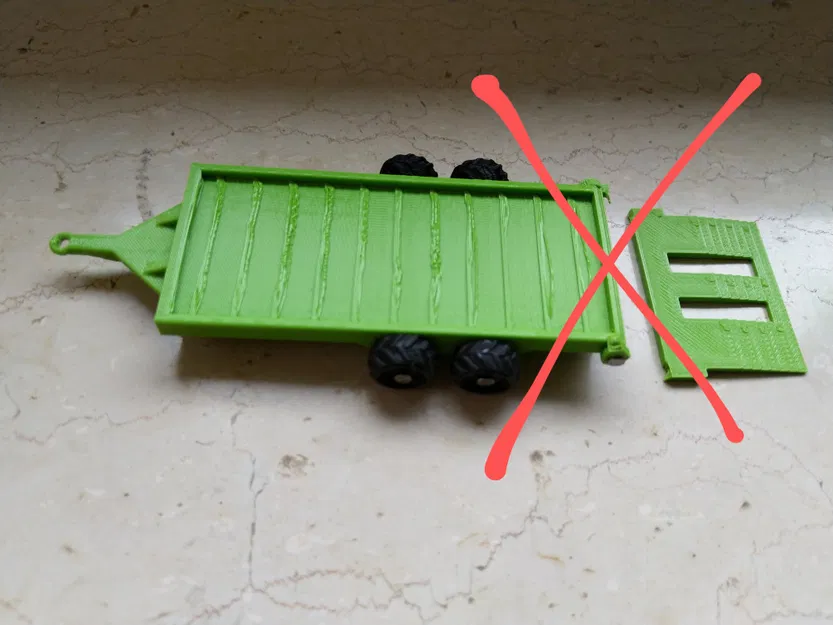 Rơ-moóc Hot Wheels Matchbox 1:64 (Phiên bản bản lề chắc hơn) - Image 2