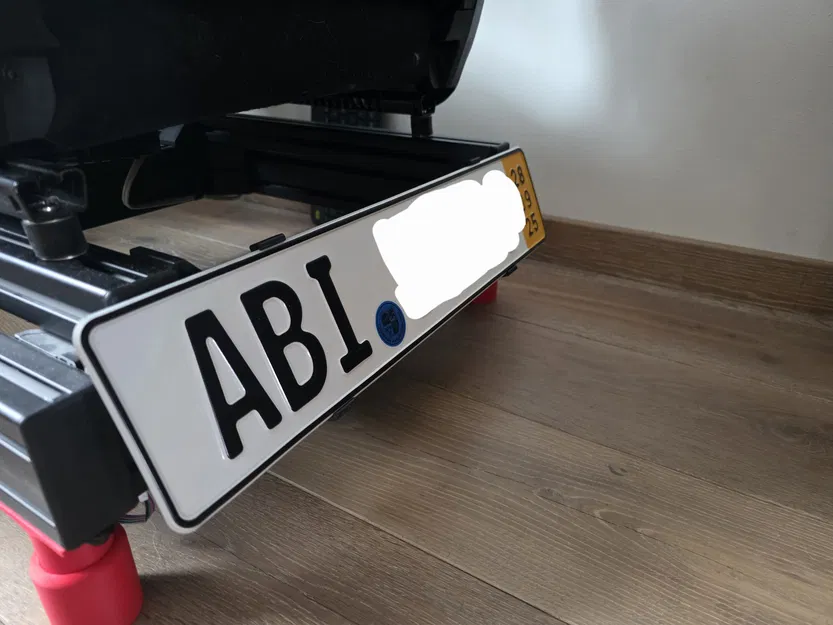 Giá đỡ biển số Sim Rig kiểu châu Âu - Image 2