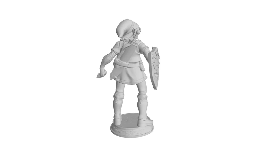 Link (Legend of Zelda) kèm đế trưng bày (base plate) - Image 3