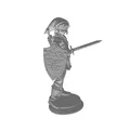 Link (Legend of Zelda) kèm đế trưng bày (base plate) - Thumbnail 5