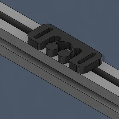 Thân chốt gài cho nhôm định hình 3030-4040 (flush) - REMIX