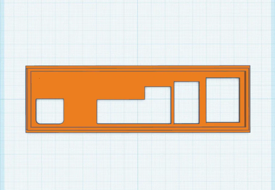I/O Shield cho bo mạch chủ Intel DX58SO - Image 2