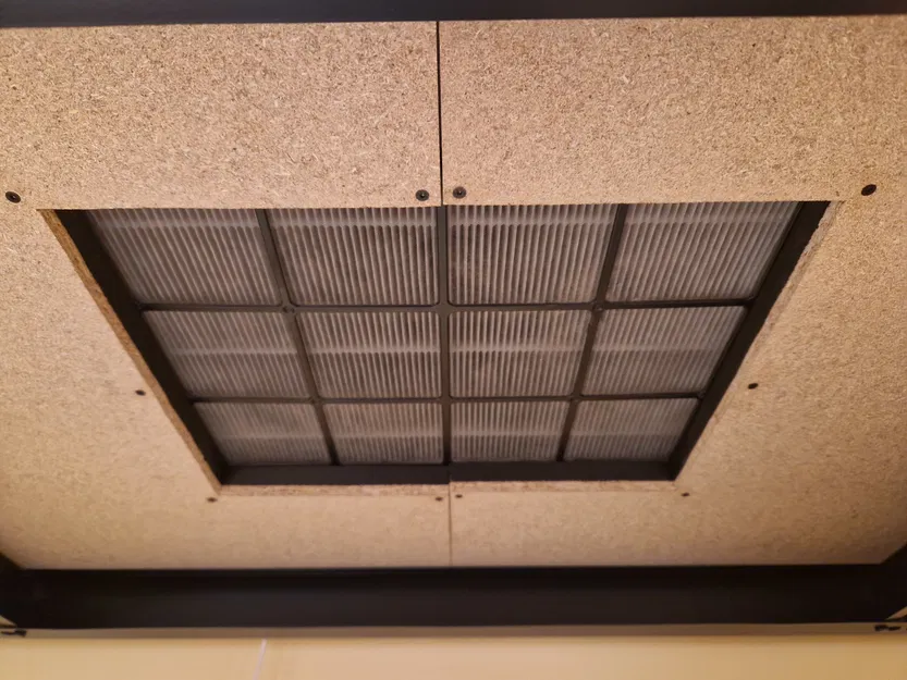 Giá gắn máy lọc khí IKEA STARKVIND âm kệ (Shelf-Integrated Mount) - Image 2