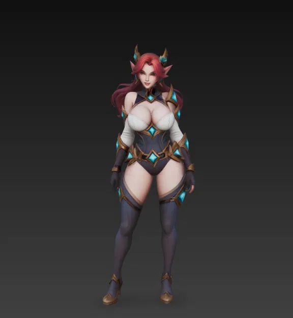 Nhân vật cô gái anime sexy - Image 4