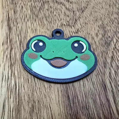 Móc khóa Ếch nhiều màu (Animal Collection)