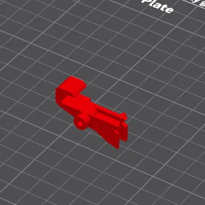 Chốt gài bệ tỳ tay VW TOUAREG 7L (armrest latch)