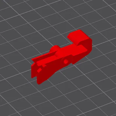 Chốt gài bệ tỳ tay VW TOUAREG 7L (armrest latch)