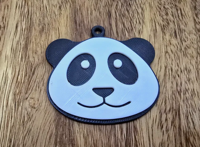 Móc khóa Gấu Trúc nhiều màu (Animal Collection) - Image 1