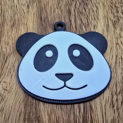 Móc khóa Gấu Trúc nhiều màu (Animal Collection)