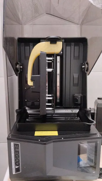 Giá đỡ thoát nhựa resin cho Elegoo Saturn 4 (dựng dọc) - Image 1