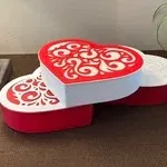 Hộp quà trái tim Valentine - Hai màu - Remix