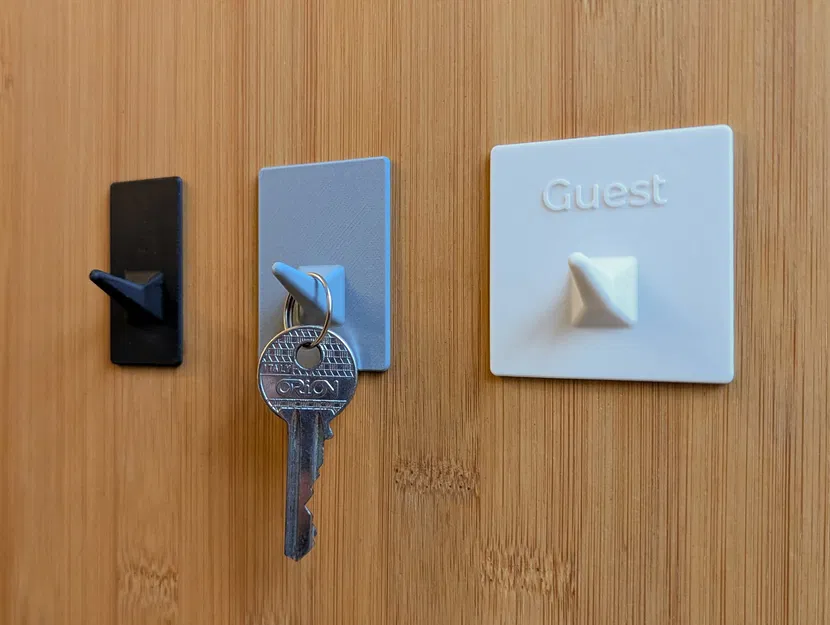 Móc Treo Dán Tường Bằng Keo (Hooks for Adhesive Wall Mounting) - Image 1