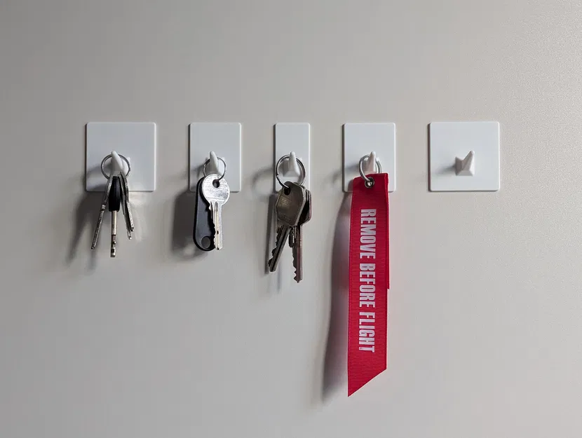 Móc Treo Dán Tường Bằng Keo (Hooks for Adhesive Wall Mounting) - Image 6